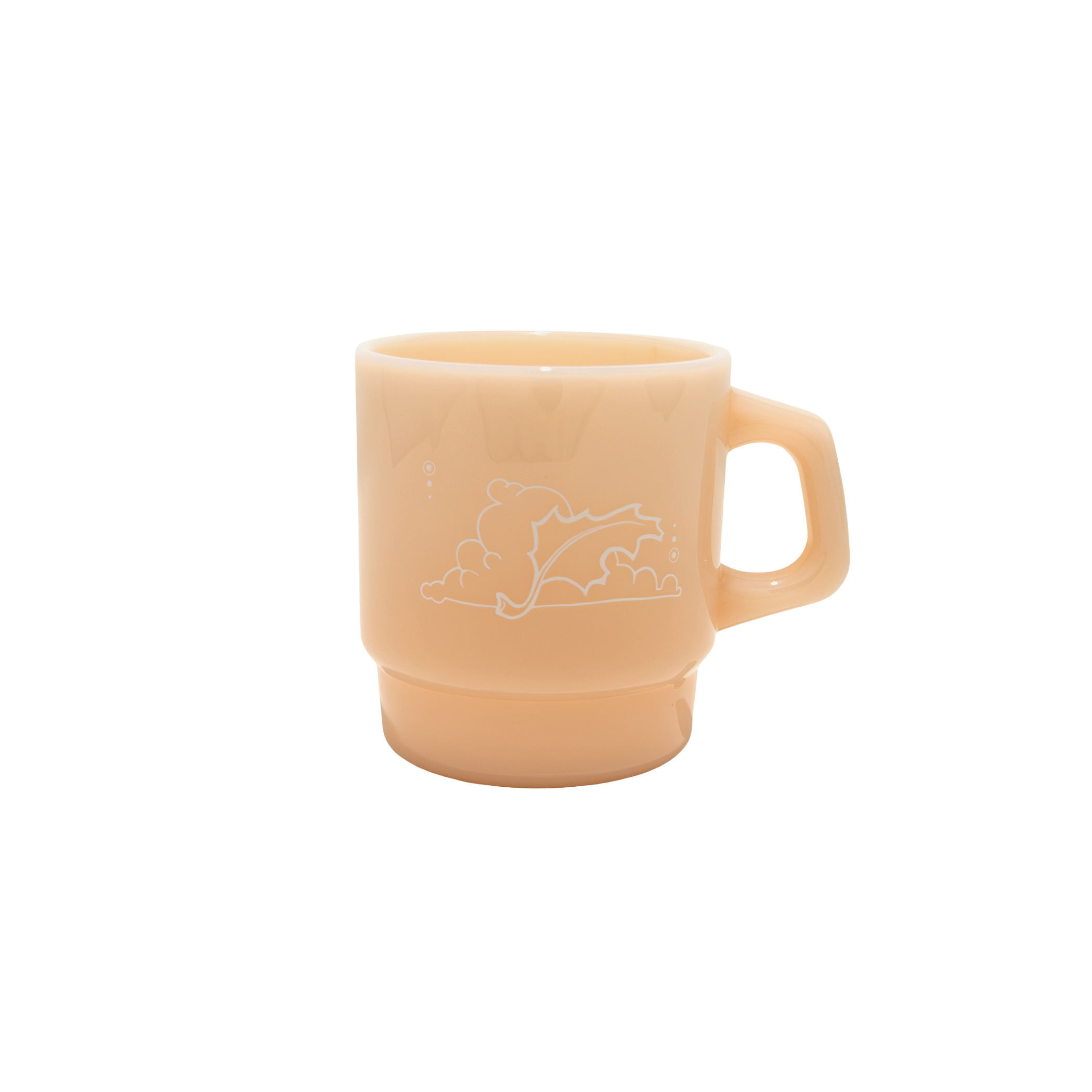 Milk Glass Mug (Fall Edition)
