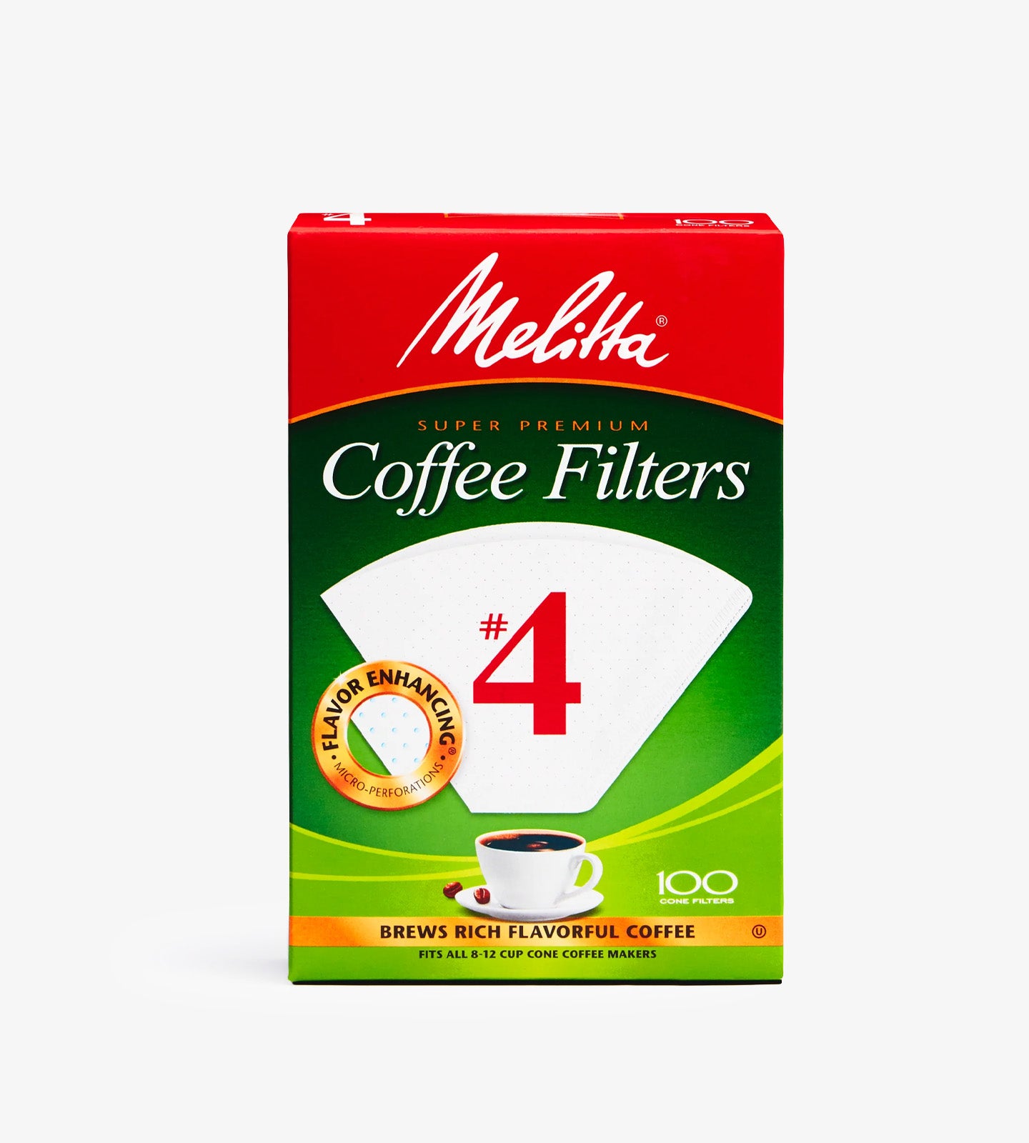 Melitta #4 Filters (100 Pack)