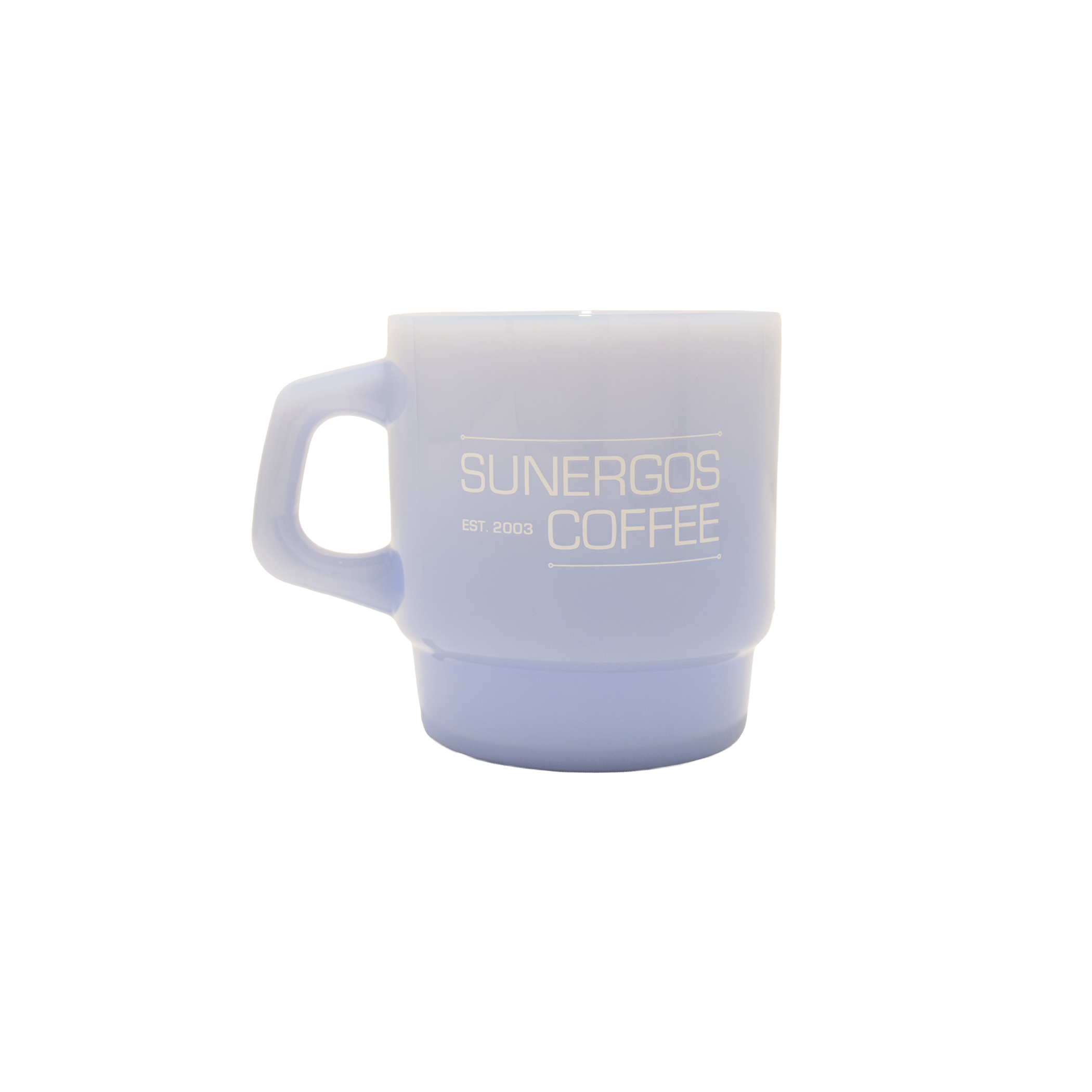 Milk Glass Mug (Winter Edition)